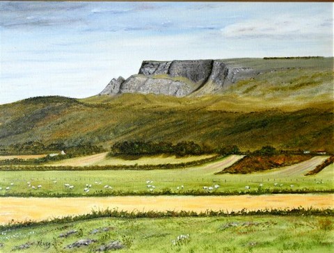 Mount Benevenagh from Burnally Road